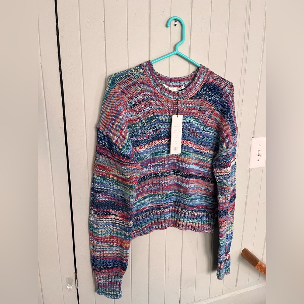 New Veronica Beard Asmara Cotton Sweater - M